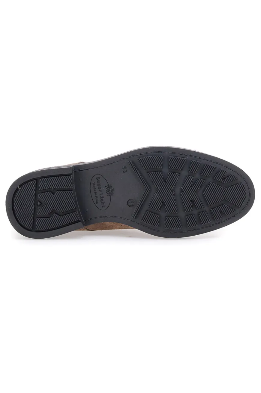 Scarpe stringate Grigio in pelle scamosciata Pittarello class 600