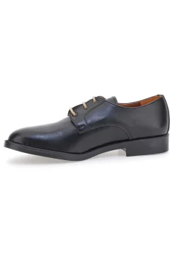 Scarpe Stringate in Pelle Nera Pittarello 0728