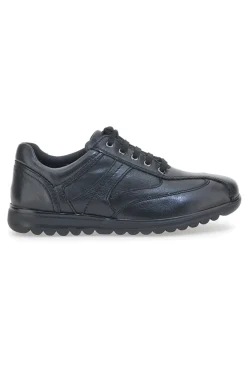 Scarpe Stringate Longford 460 Nere Vera Pelle