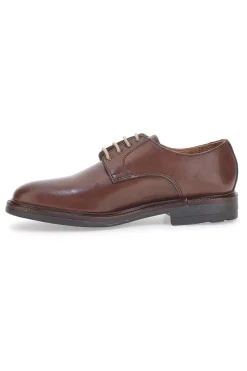 Scarpe Stringate Marroni In Pelle Pittarello 6525