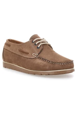 Scarpe Stringate Marroni In Vera Pelle Made in Italy Jerpoint 09