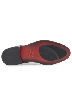 Scarpe Stringate Marroni In Vera Pelle Pittarello Plus 85