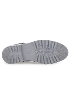 Scarpe Stringate Nere Con Impuntura Longford 596