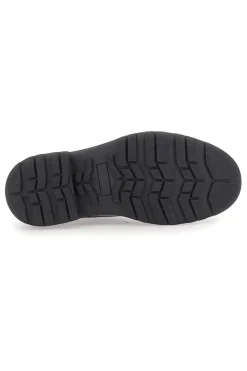 Scarpe Stringate Nere Con Punta Arrotondata Johes Land 2308105