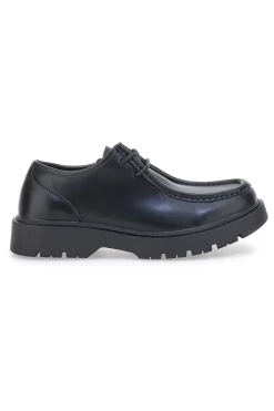 Scarpe Stringate Nere Cotton Belt CBM421P79