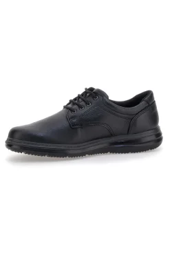 Scarpe stringate nere in pelle Imac 85130826790011