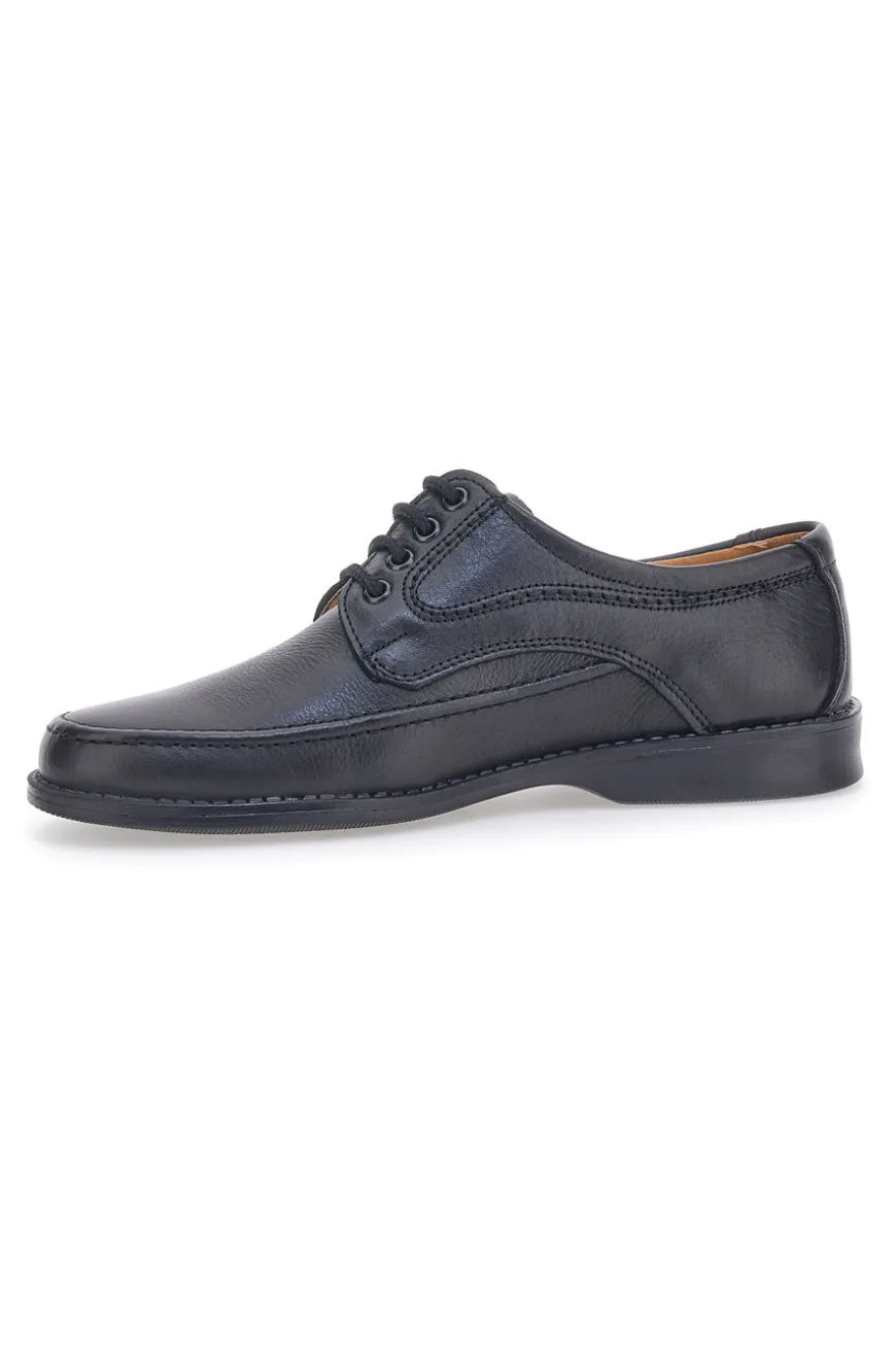 Scarpe Stringate Nere in Pelle Made in Italy Max Dillan 150
