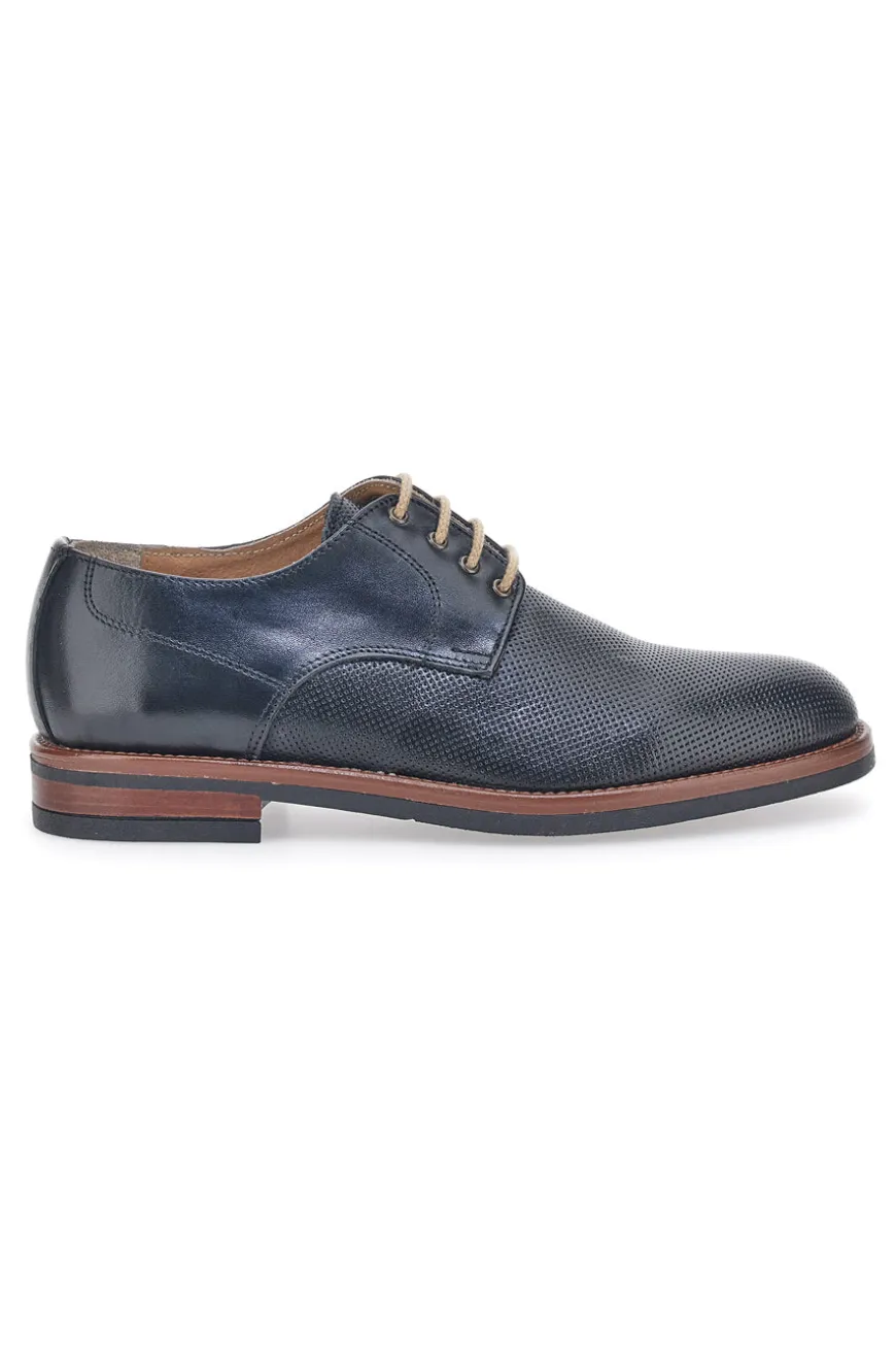 Scarpe Stringate Nere in Pelle Max Dillan 600
