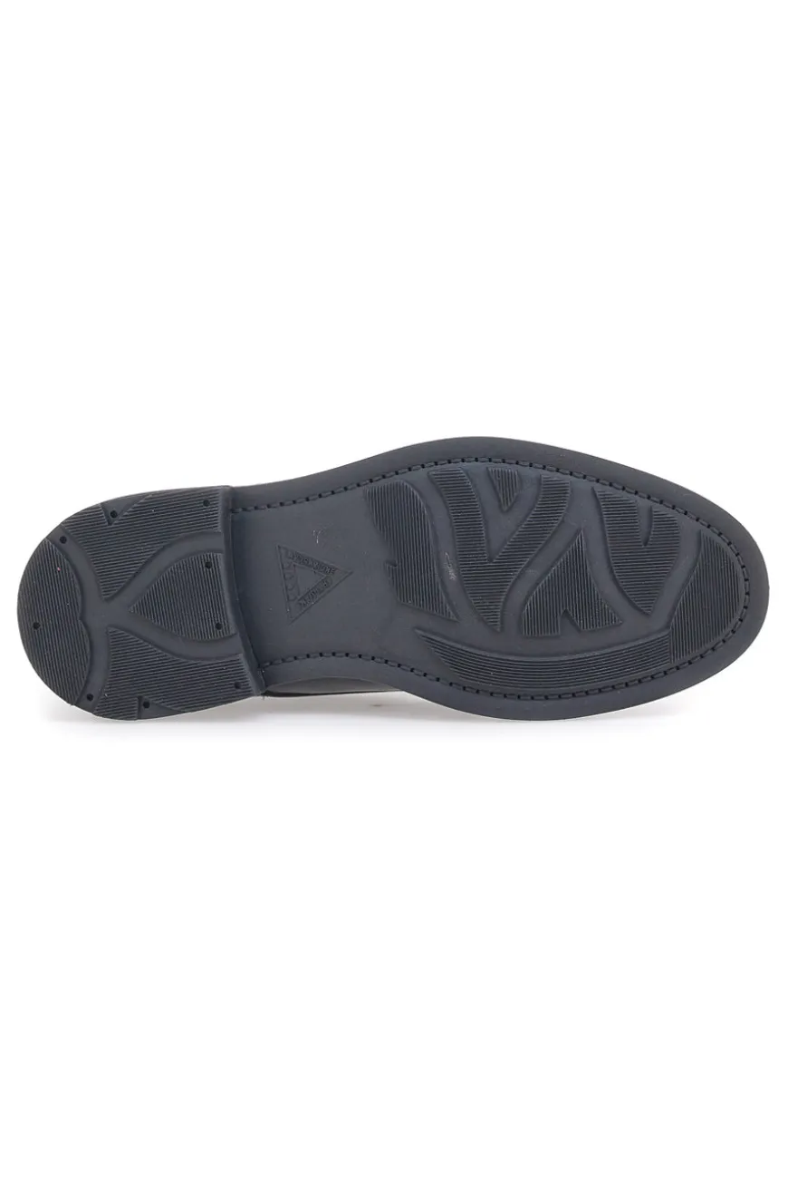Scarpe Stringate Nere In Pelle Pittarello 6525