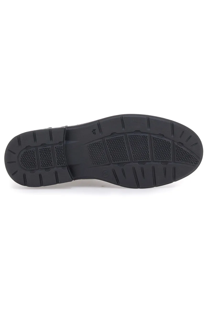 Scarpe Stringate Nere In Vera Pelle Pittarello Eco 22706