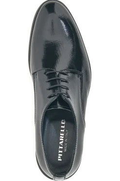 Scarpe Stringate Nere In Vera Pelle Pittarello 38020