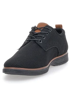 Scarpe Stringate Nere Johes Land 411205
