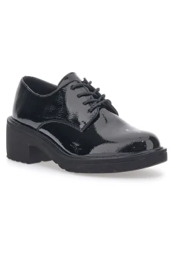 Scarpe Stringate Nere Prima Riga 220013