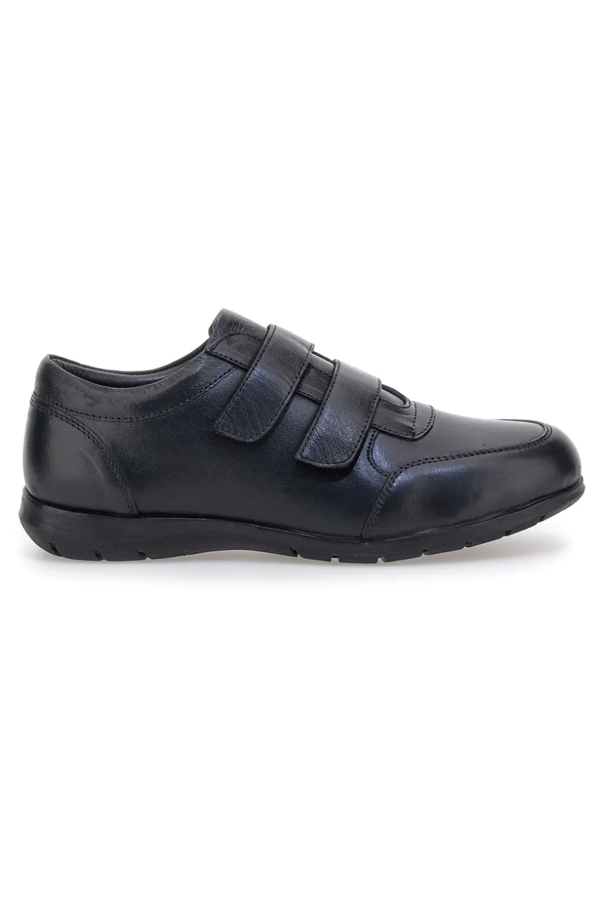 Scarpe Stringate nere sportive con chiusura a strappo Claremorris 458ADAM