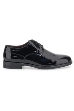 Scarpe stringate Nero in vernice Pittarello class 600