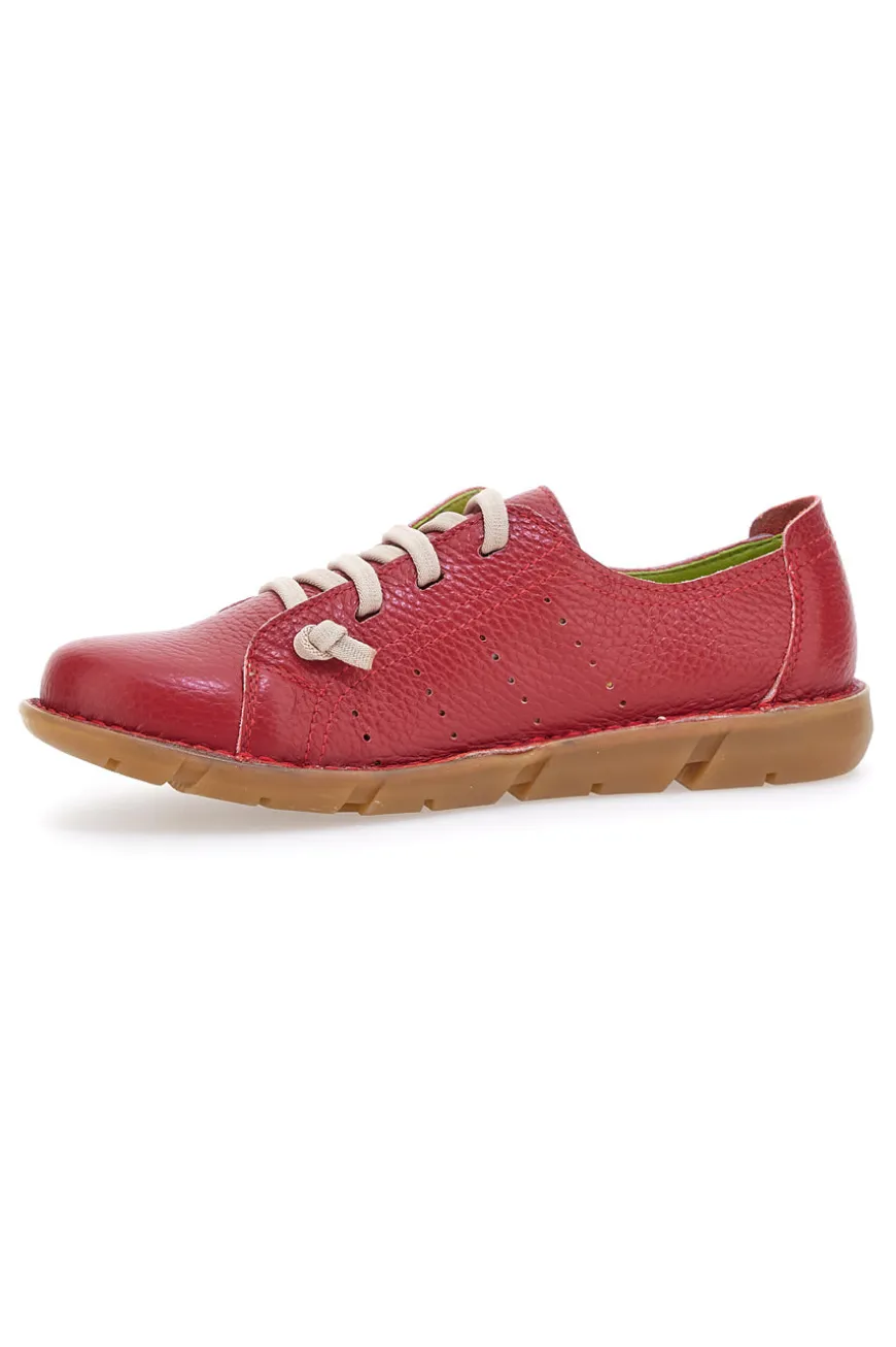 Scarpe Stringate Rosso Pittarello Tierra 30234
