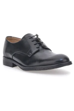 Scarpe Stringate Vera Pelle Nere Pittarello 6051