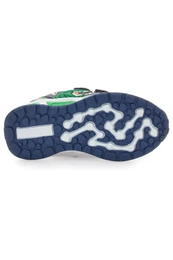 Scarpe verdi con luci e stampa dinosauro Dinosaur S8020167S
