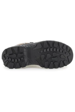 Scarponcini da trekking beige e grigi con suola carrarmato Track down 13342S42