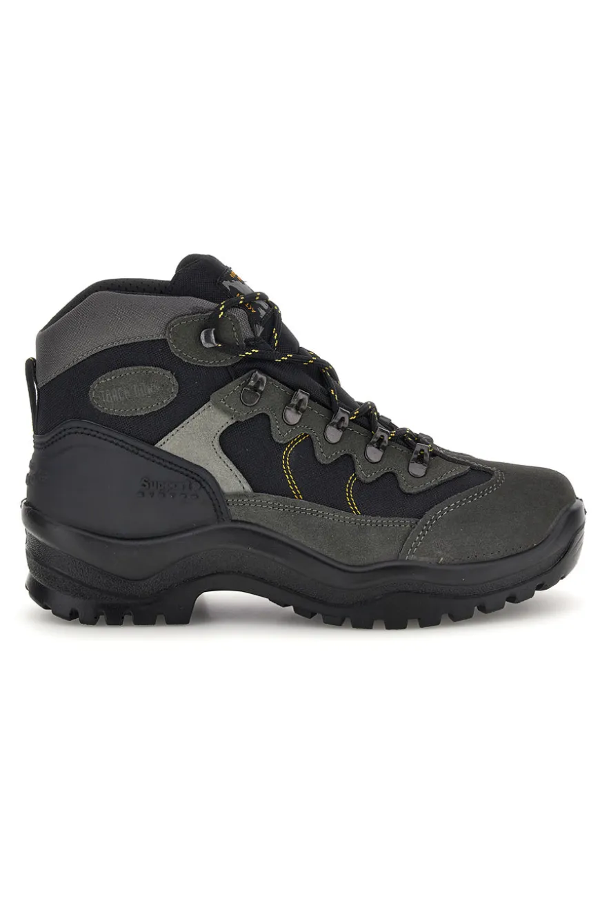 Scarponcini da trekking grigi e neri con support system Track down 10694S12