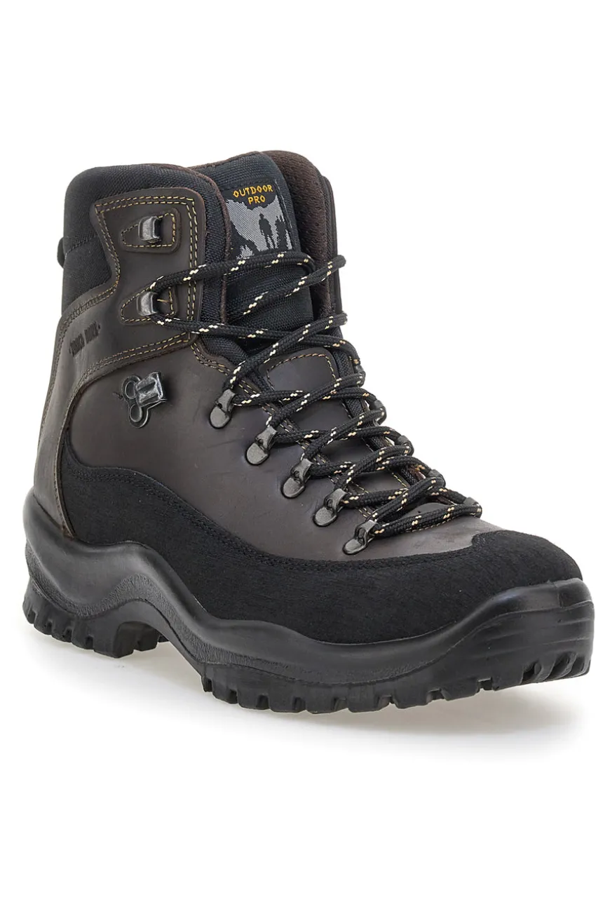 Scarponcini da trekking neri e marroni waterproof Track down 10674D181
