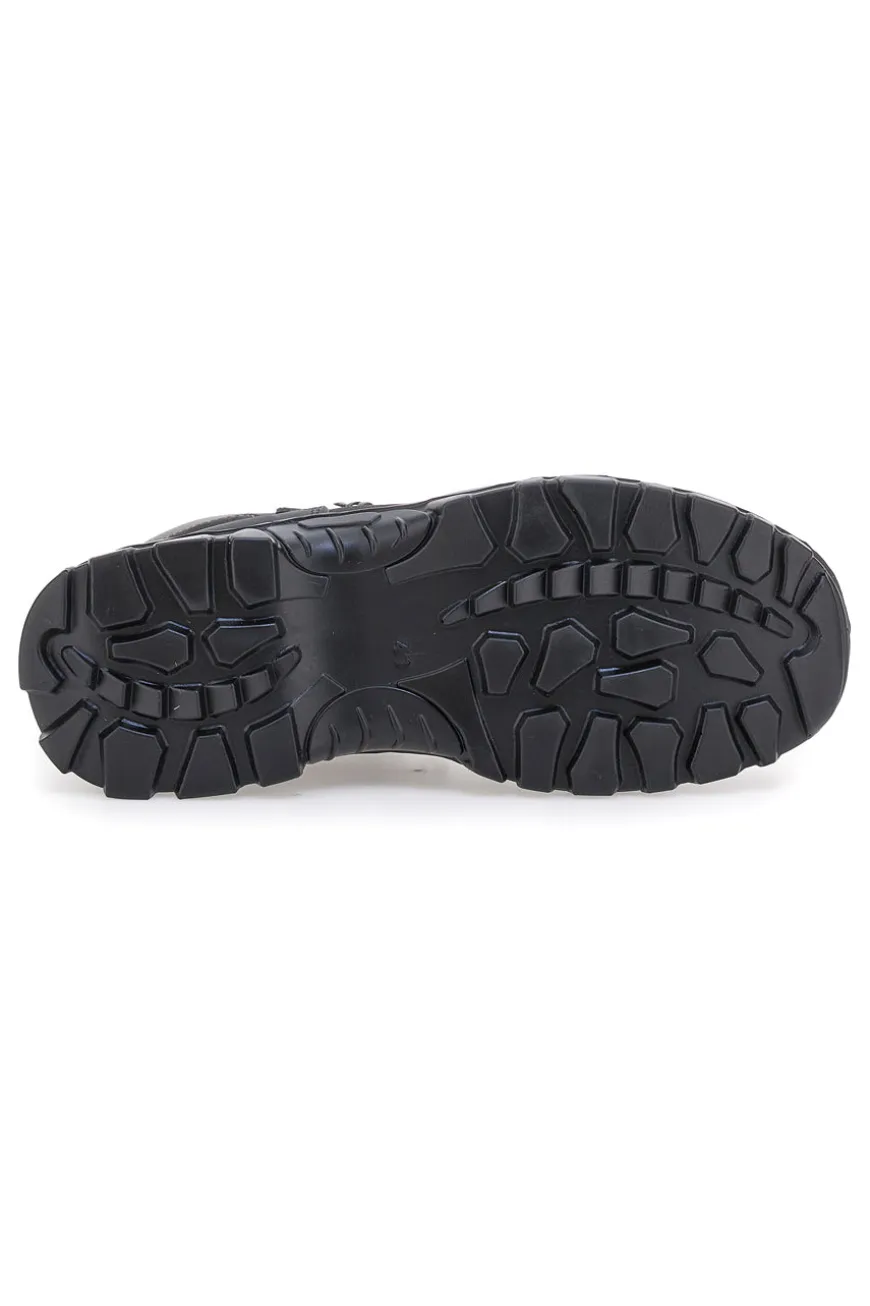 Scarponcini da trekking neri con suola carrarmato Track down 13342S40