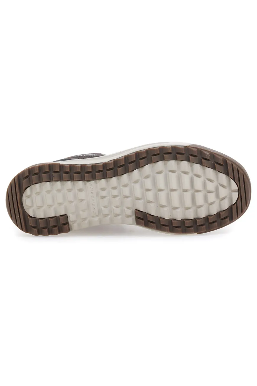 Scarponcini marroni impermeabili con memory foam Skechers Urban Street Hiker