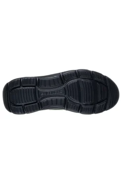 Scarponcini neri in materiale tecnico con soletta Arch Fit Skechers Garza Ridley