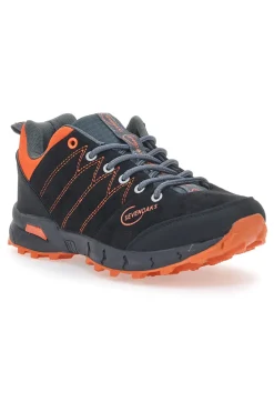 Scarponcino da Trekking Sevenoaks Nero-Arancione