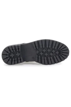 Schwarze Amphibien mit Lederobermaterial MIO TEMPO 2368