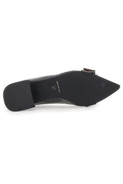 Schwarze Ballerinas mit niedrigem Absatz PITTARELLO LOVE 3432