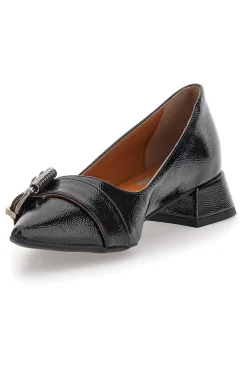 Schwarze Ballerinas mit niedrigem Absatz PITTARELLO LOVE 3432