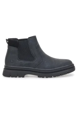 Schwarze Beatles-Stiefeletten Canguro 877