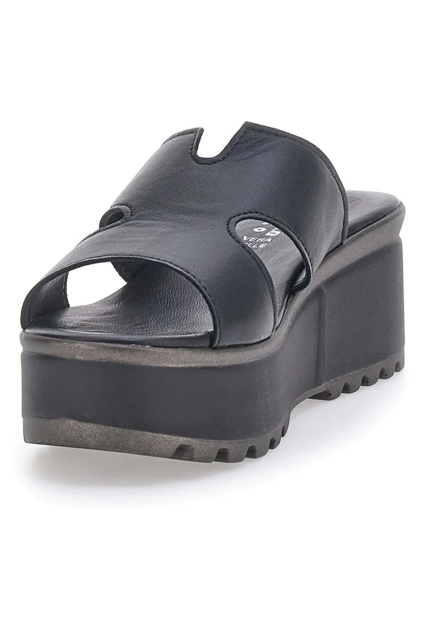 Schwarze Hausschuhe aus echtem Leder PITTARELLO LOVE 3403101