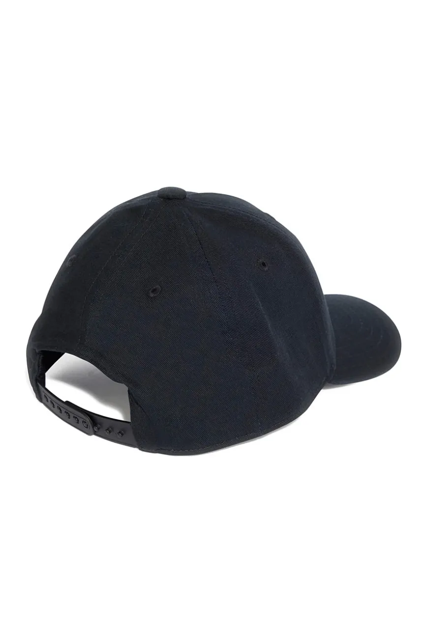 Schwarze Kappe mit Adidas Logo JD1328