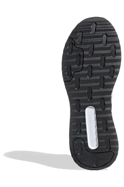 Schwarze Laufschuhe mit rosa Streifen aus atmungsaktivem Mesh Adidas X_PLRPATH