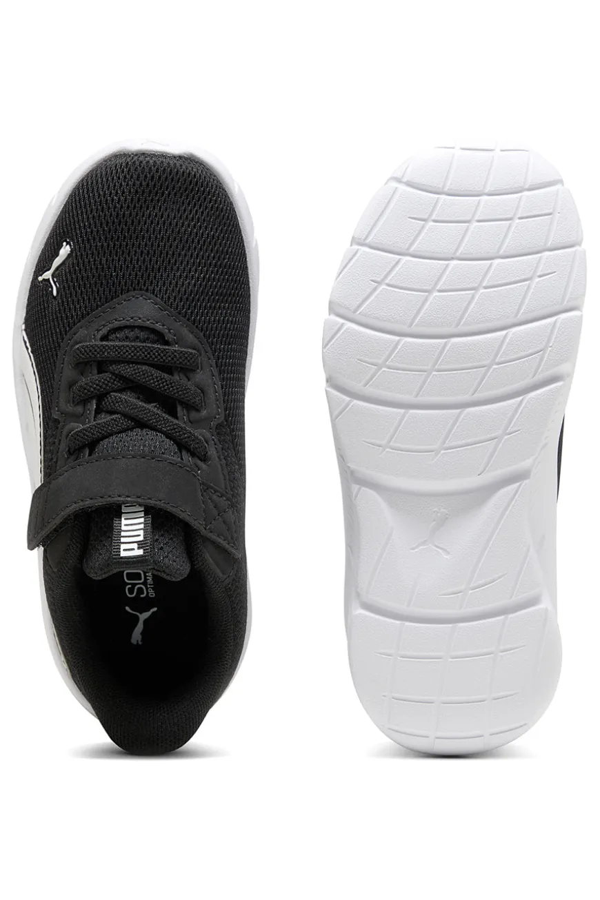 Schwarze Mesh-Turnschuhe Puma FlexFocus Modern AC+ PS