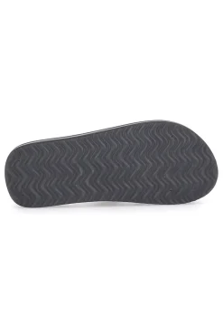 Schwarze Pantoffeln mit Stoffriemen Australian AU24W409