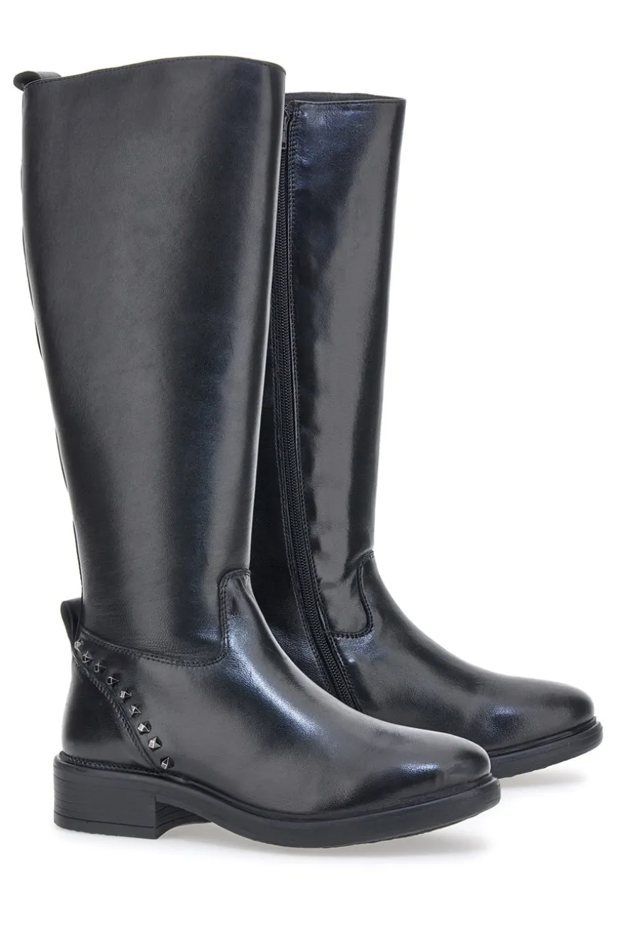 Schwarze Reitstiefel Danke 3979