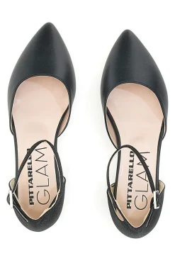Schwarze Riemchenballerinas Pittarello Glam 3885
