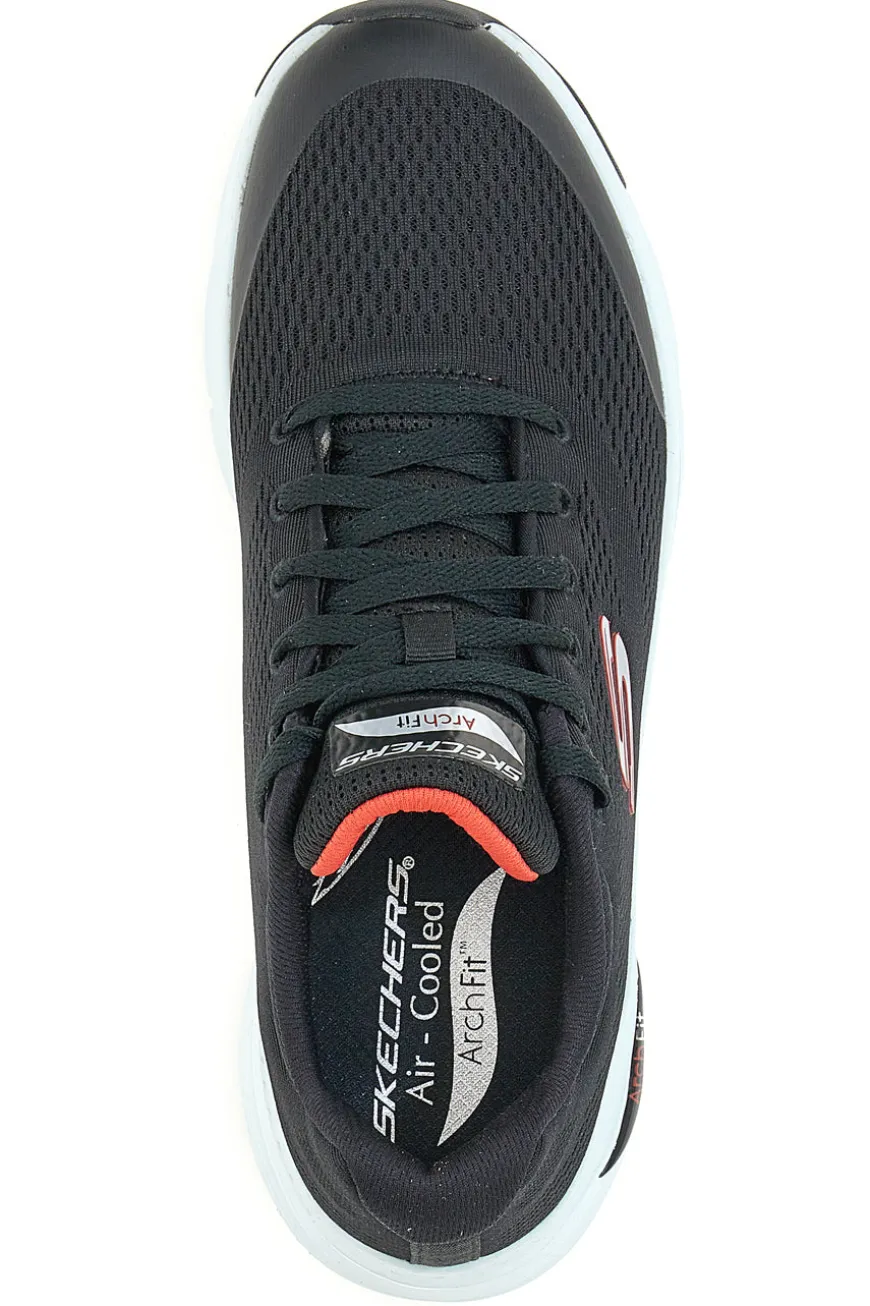 Schwarzer Skechers Arch Fit Laufschuh