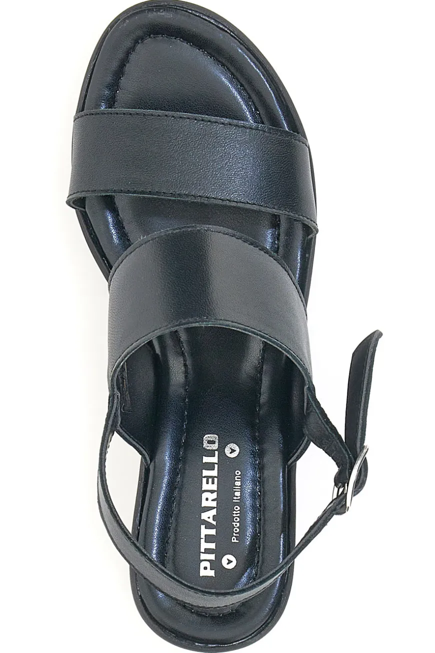 Schwarze Sandaletten Pittarello Love 3153
