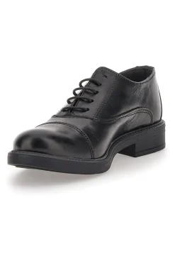 Schwarze Schnürschuhe aus echtem Leder PITTARELLO ELITE 73