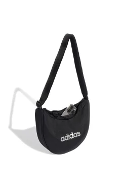 Schwarze Schultertasche mit Adidas WL ESS POUCH Logo