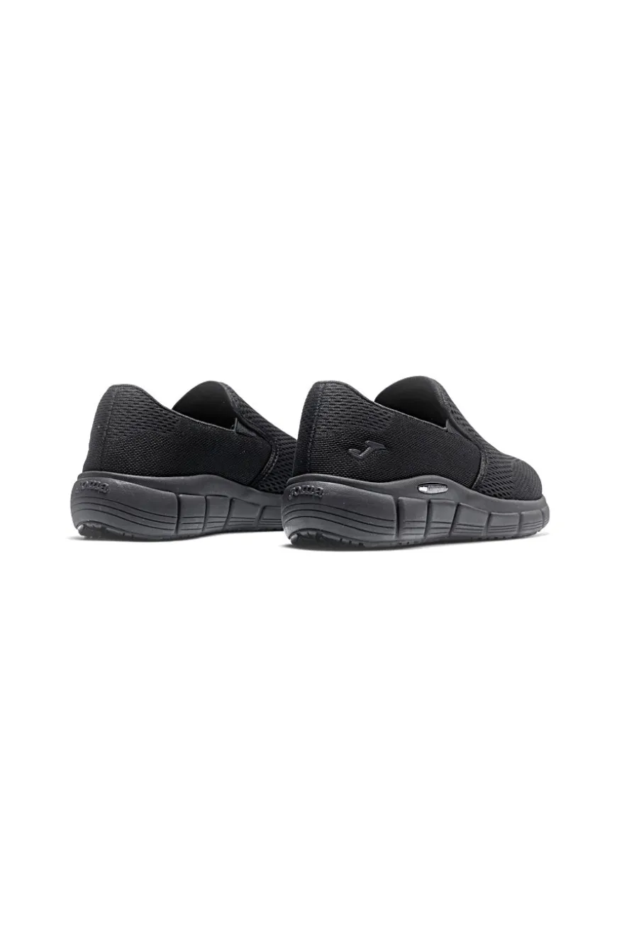 Schwarze Slipper mit Memory Foam und rutschfester Sohle Joma Ccupes2621