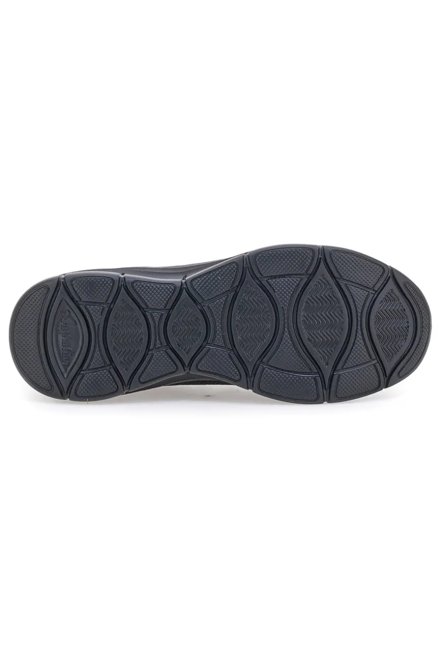 Schwarze Sneakers aus technischem Gewebe mit elastischen Schnürsenkeln Australian AU52W502