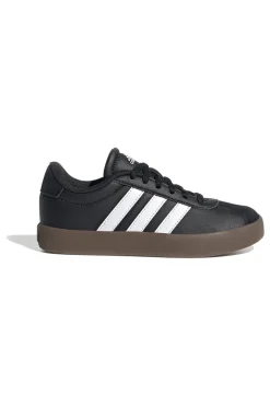 Schwarze Sneakers mit weißen Details Adidas VL Court 3.0