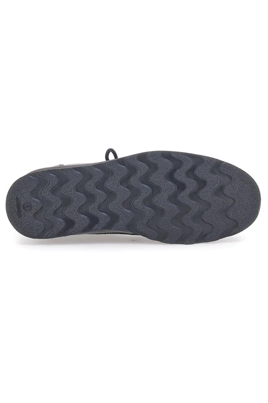 Schwarze Stiefel aus echtem Leder Pittarello Plus 11861