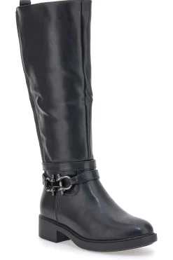 Schwarze Stiefel mit Schelle Energy 295