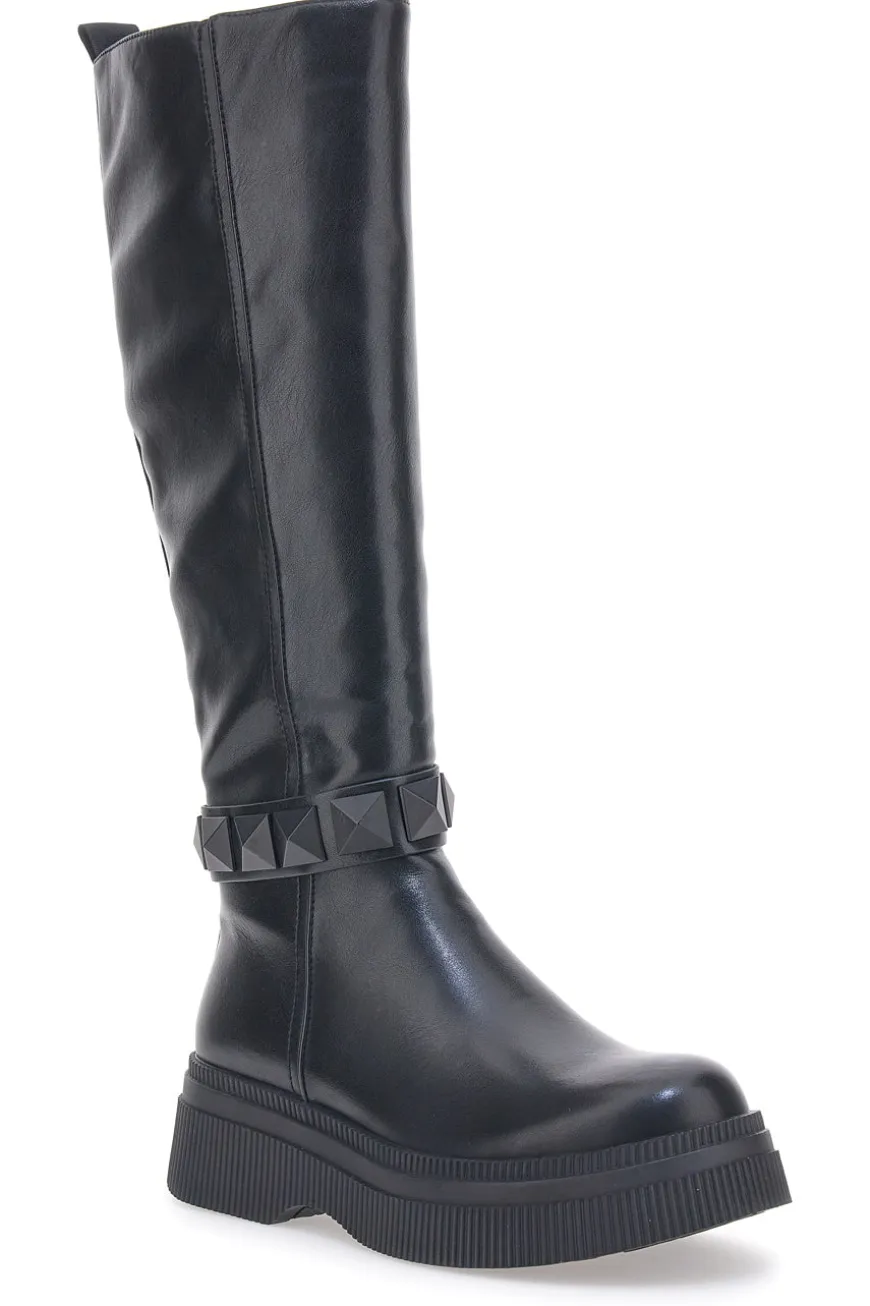 Schwarze Stiefel Sara Lopez 32201
